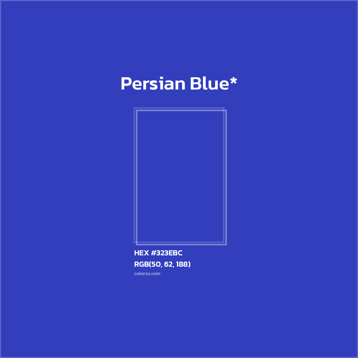 HEX #323EBC Color Name, Color Code, Palettes, Similar Paints, Images