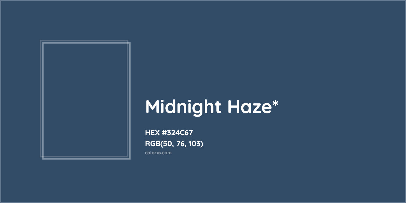 HEX #324C67 Color Name, Color Code, Palettes, Similar Paints, Images