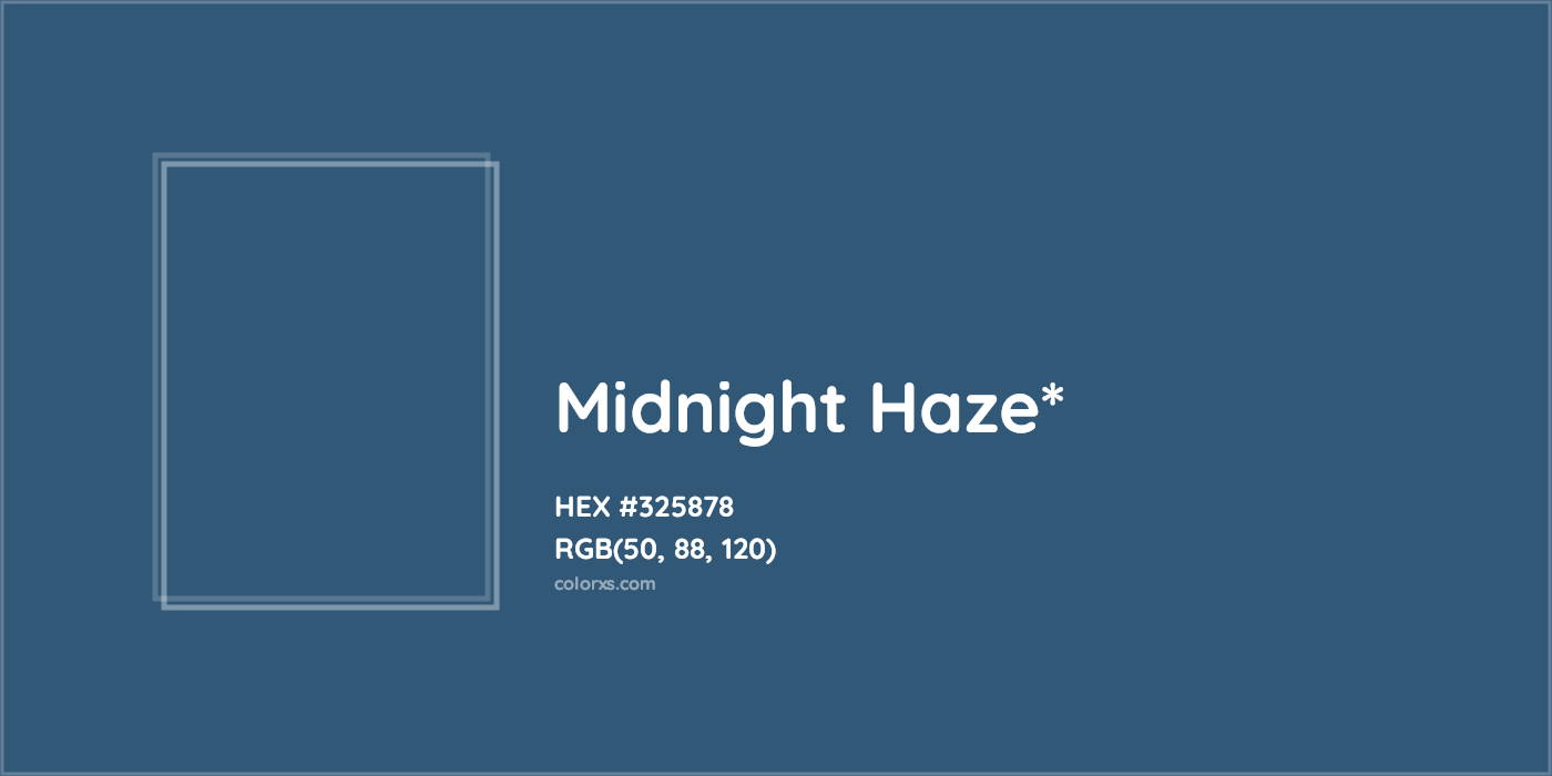 HEX #325878 Color Name, Color Code, Palettes, Similar Paints, Images