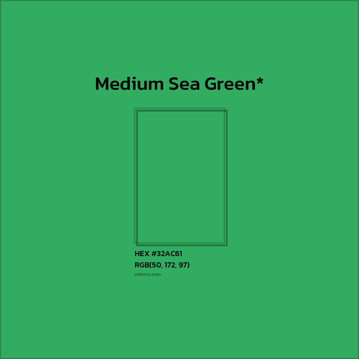 HEX #32AC61 Color Name, Color Code, Palettes, Similar Paints, Images