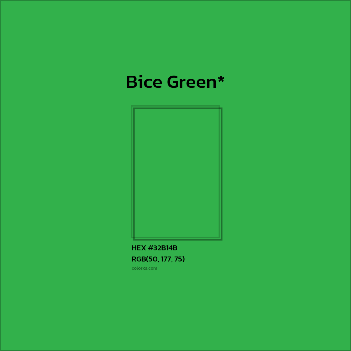 HEX #32B14B Color Name, Color Code, Palettes, Similar Paints, Images