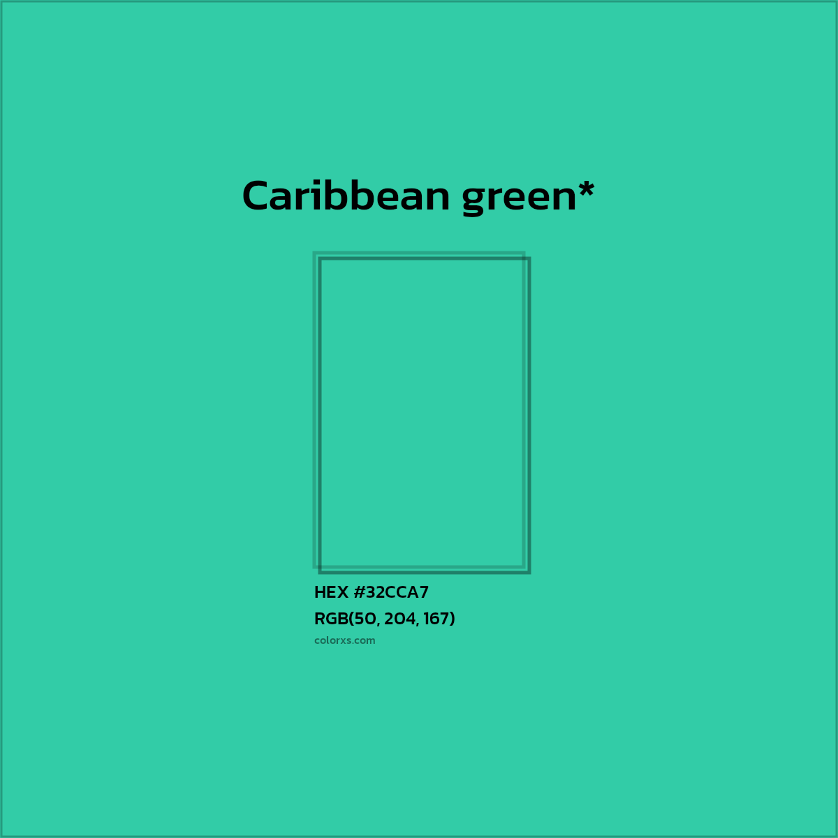 HEX #32CCA7 Color Name, Color Code, Palettes, Similar Paints, Images