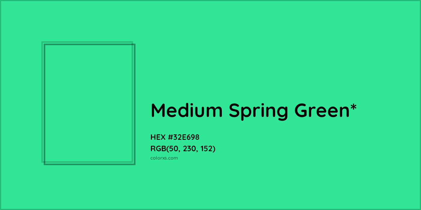 HEX #32E698 Color Name, Color Code, Palettes, Similar Paints, Images