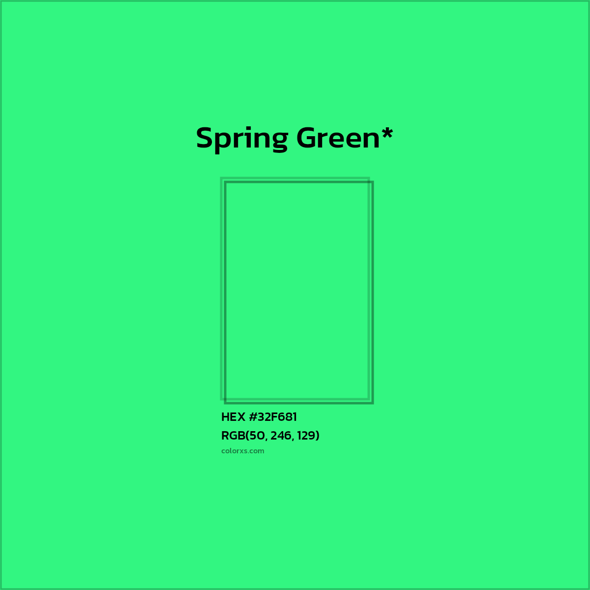HEX #32F681 Color Name, Color Code, Palettes, Similar Paints, Images