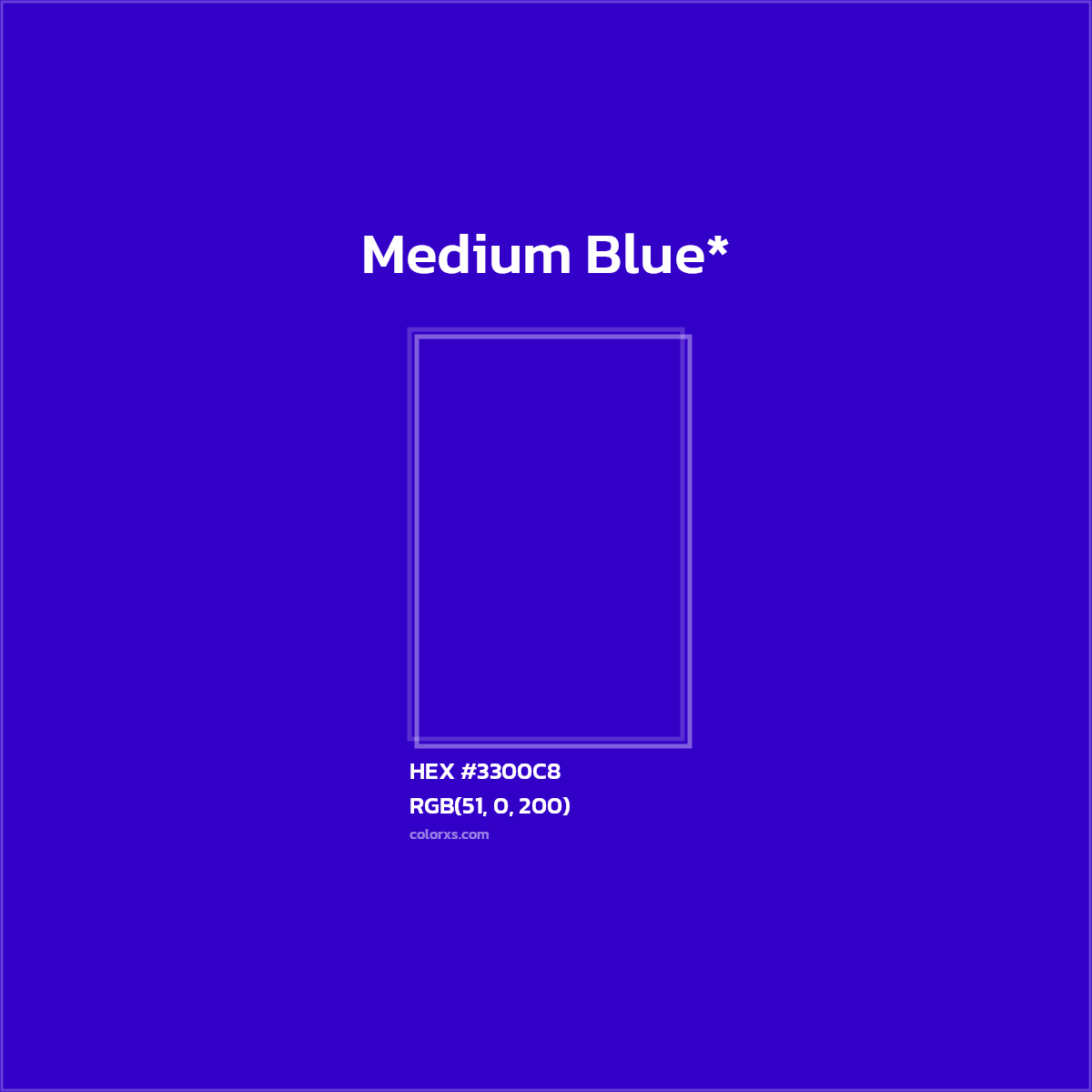 HEX #3300C8 Color Name, Color Code, Palettes, Similar Paints, Images