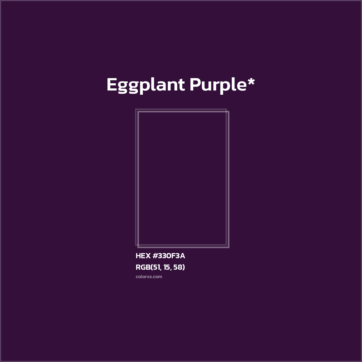 HEX #330F3A Color Name, Color Code, Palettes, Similar Paints, Images