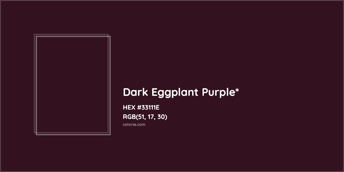 HEX #33111E Color Name, Color Code, Palettes, Similar Paints, Images