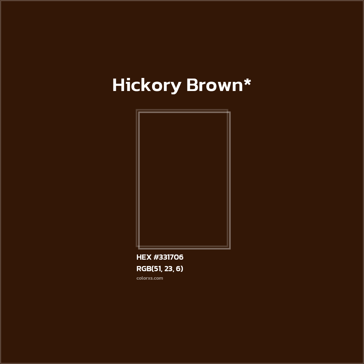 HEX #331706 Color Name, Color Code, Palettes, Similar Paints, Images