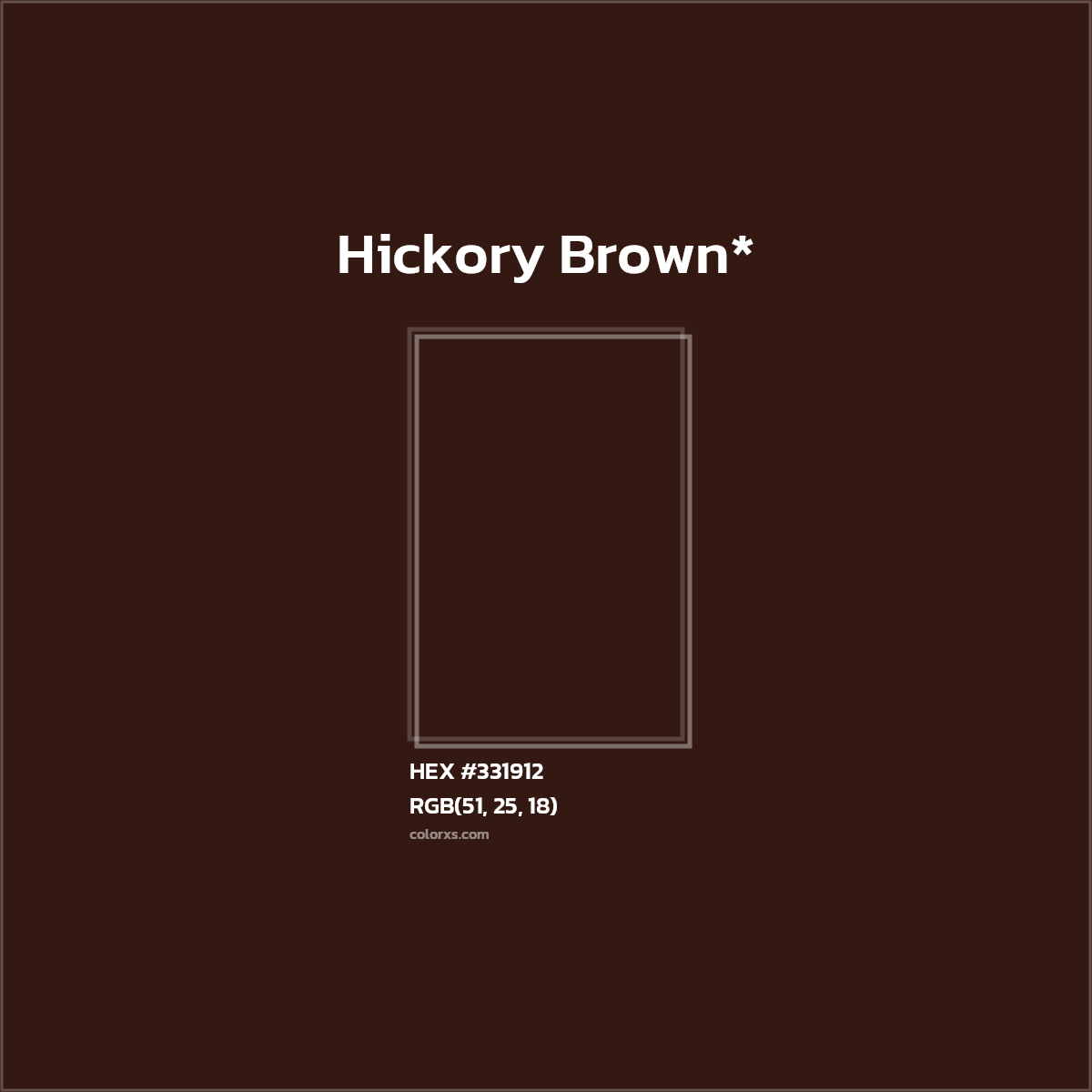 HEX #331912 Color Name, Color Code, Palettes, Similar Paints, Images