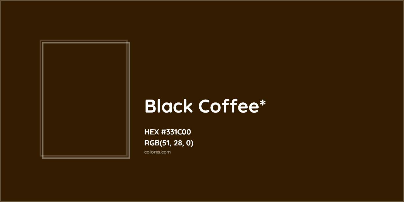 HEX #331C00 Color Name, Color Code, Palettes, Similar Paints, Images