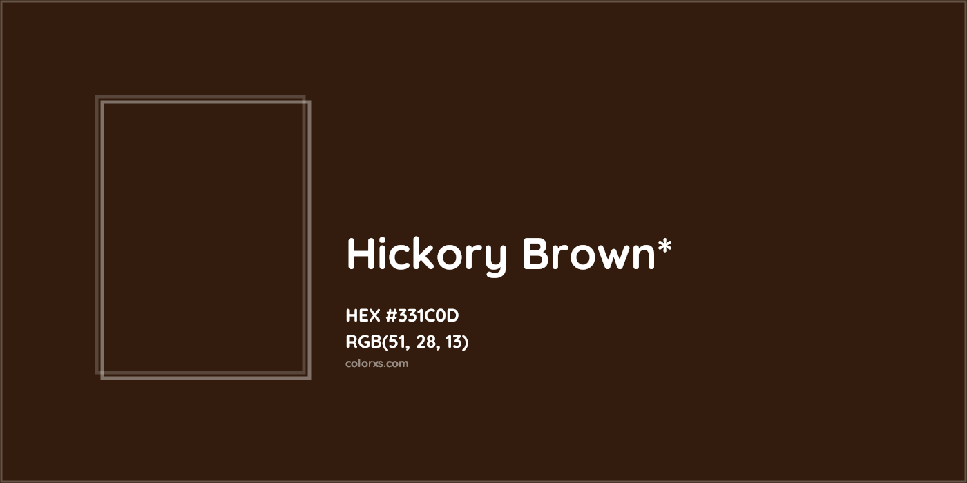 HEX #331C0D Color Name, Color Code, Palettes, Similar Paints, Images
