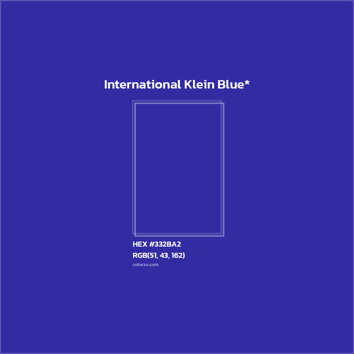 HEX #332BA2 Color Name, Color Code, Palettes, Similar Paints, Images