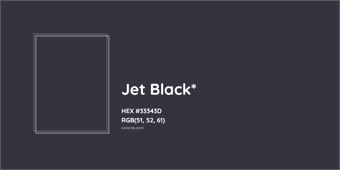HEX #33343D Color Name, Color Code, Palettes, Similar Paints, Images