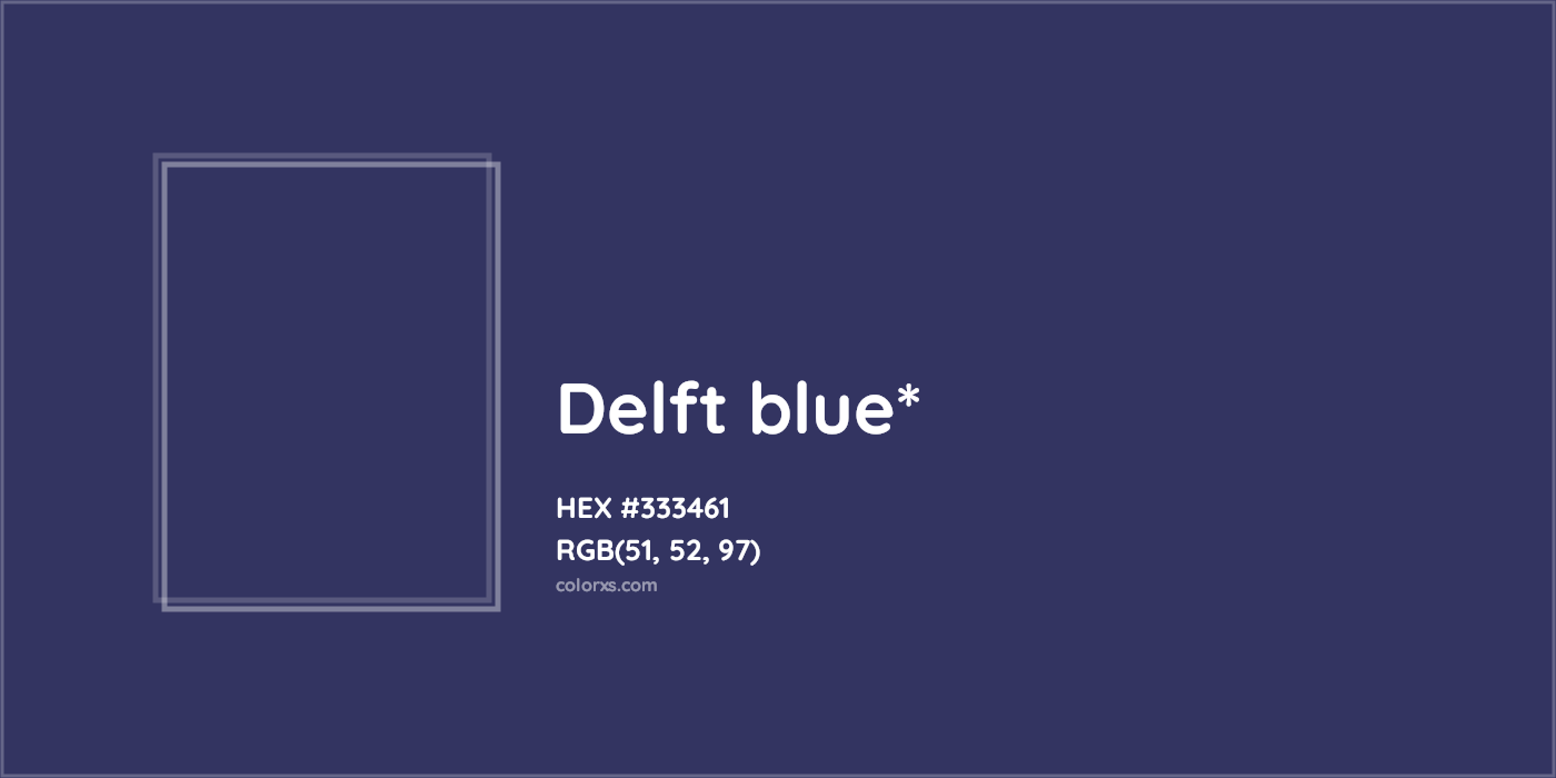 HEX #333461 Color Name, Color Code, Palettes, Similar Paints, Images