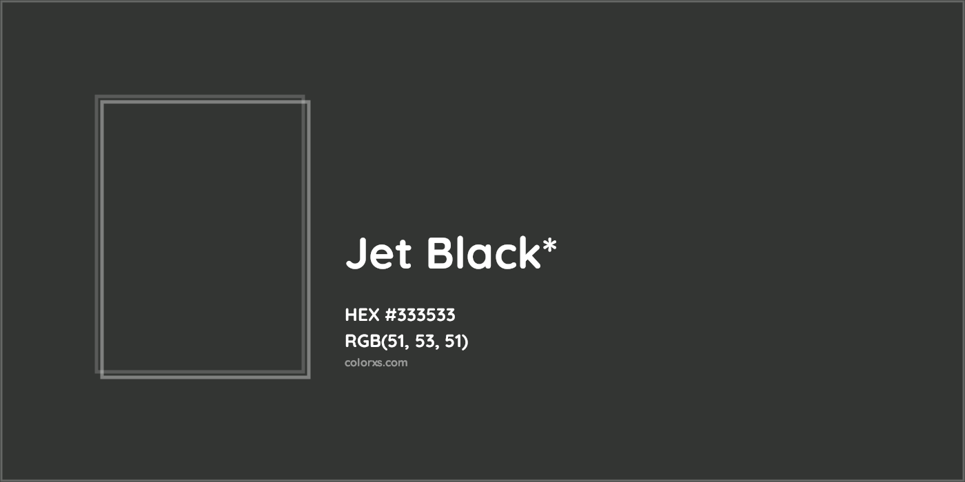 HEX #333533 Color Name, Color Code, Palettes, Similar Paints, Images