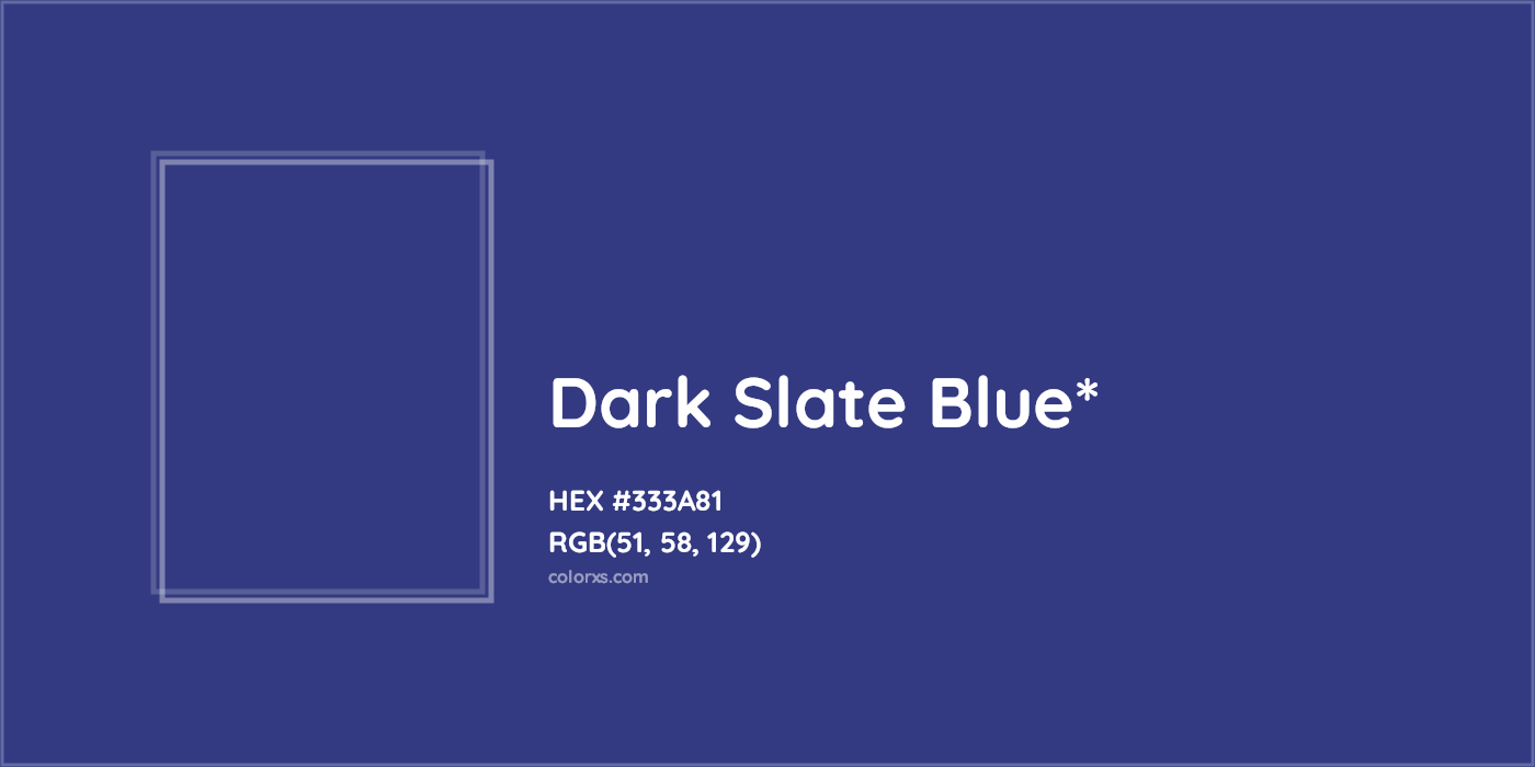 HEX #333A81 Color Name, Color Code, Palettes, Similar Paints, Images