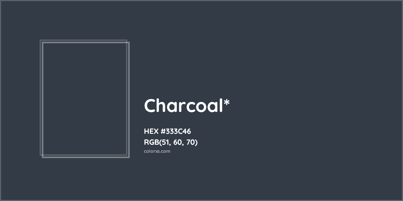 HEX #333C46 Color Name, Color Code, Palettes, Similar Paints, Images