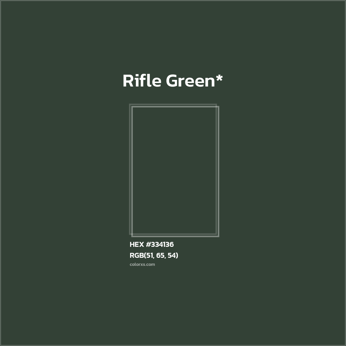 HEX #334136 Color Name, Color Code, Palettes, Similar Paints, Images