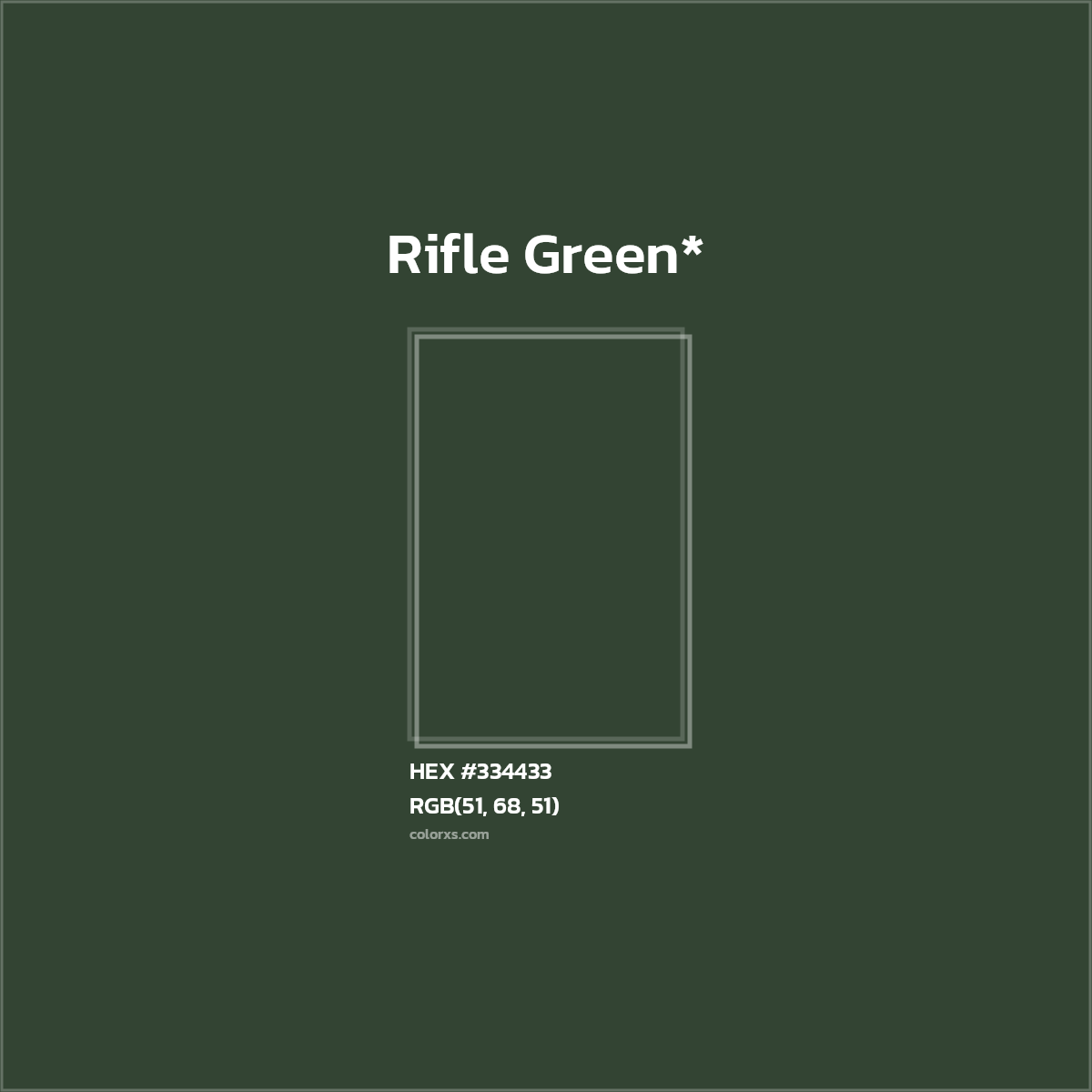 HEX #334433 Color Name, Color Code, Palettes, Similar Paints, Images