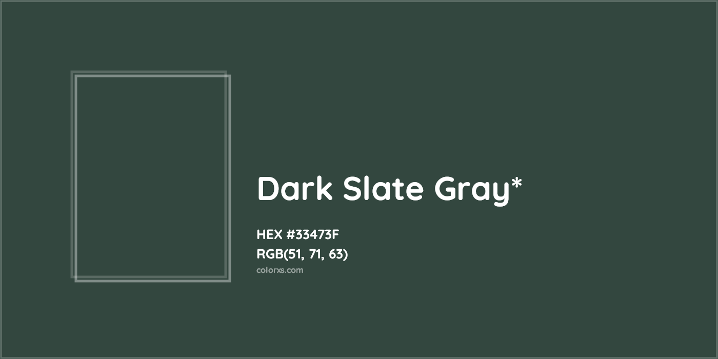HEX #33473F Color Name, Color Code, Palettes, Similar Paints, Images