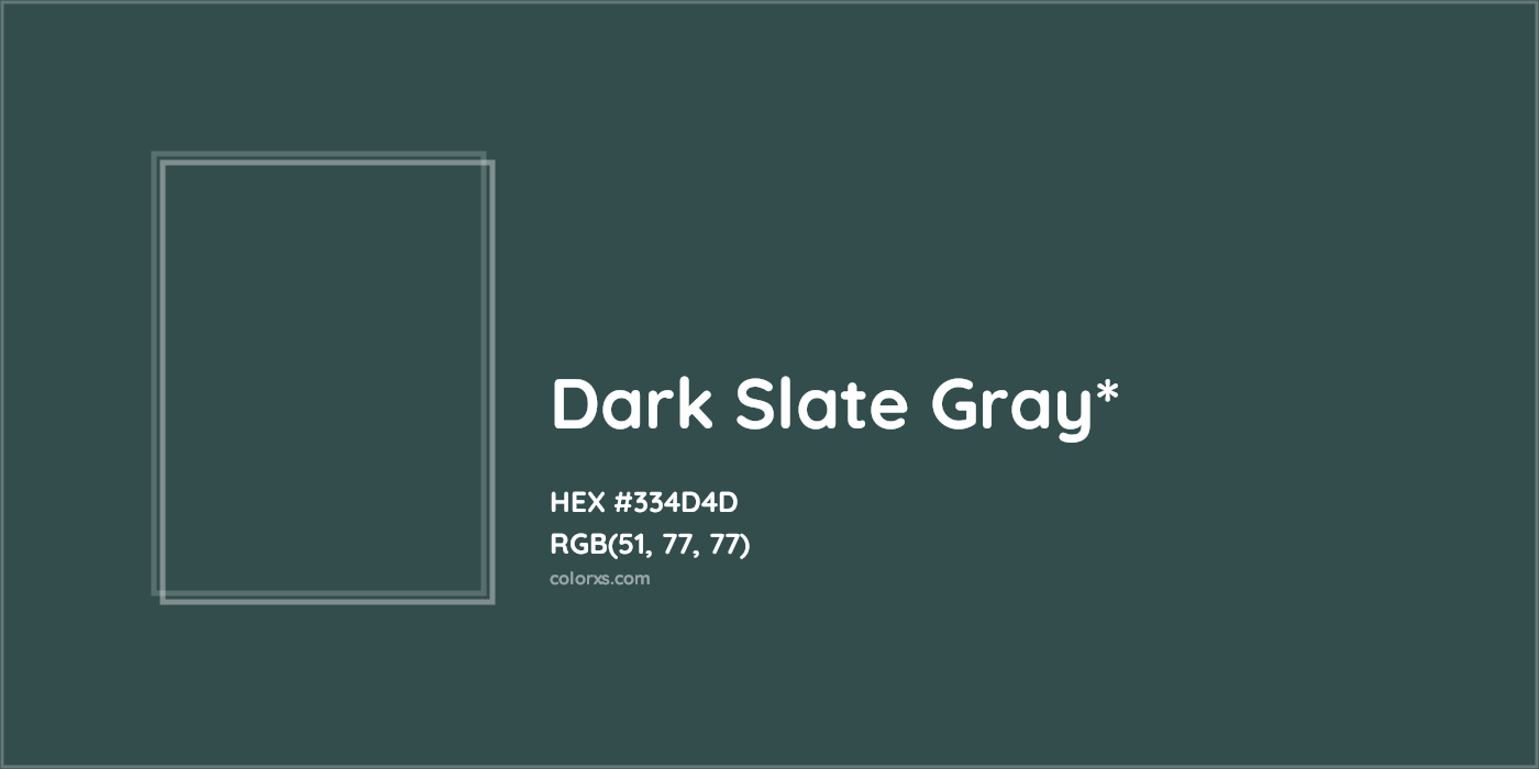 HEX #334D4D Color Name, Color Code, Palettes, Similar Paints, Images