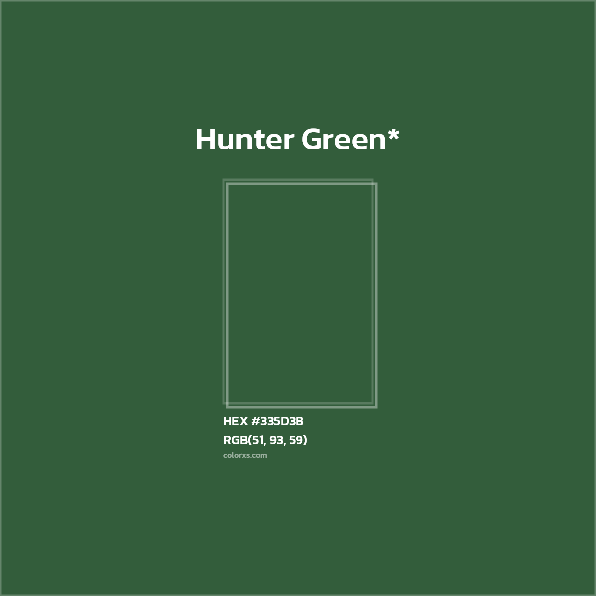 HEX #335D3B Color Name, Color Code, Palettes, Similar Paints, Images