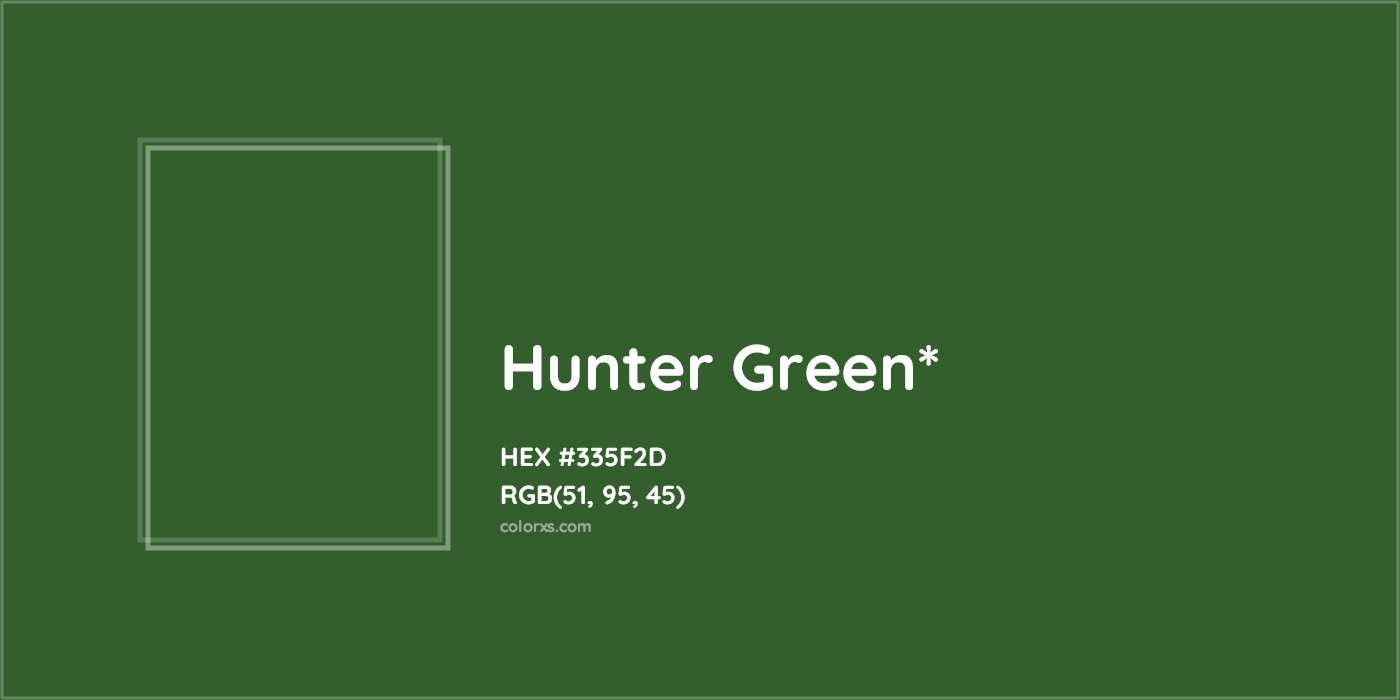HEX #335F2D Color Name, Color Code, Palettes, Similar Paints, Images