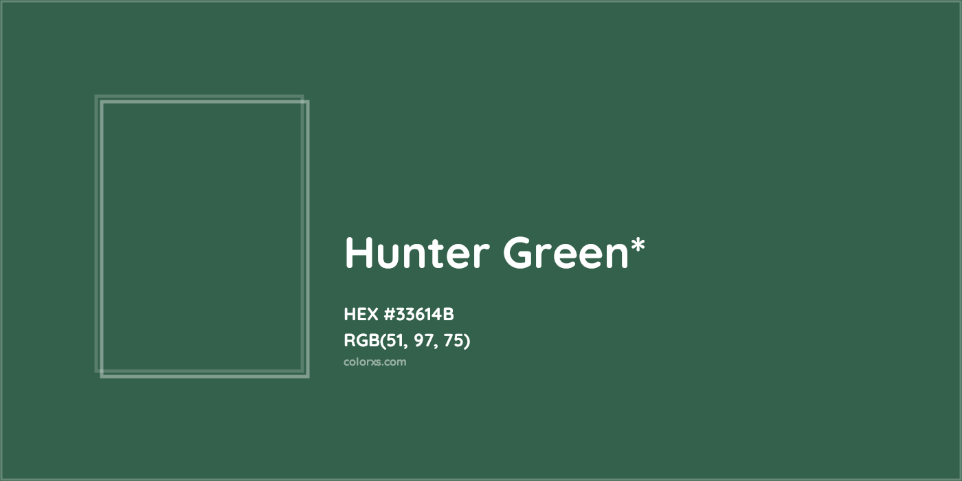 HEX #33614B Color Name, Color Code, Palettes, Similar Paints, Images
