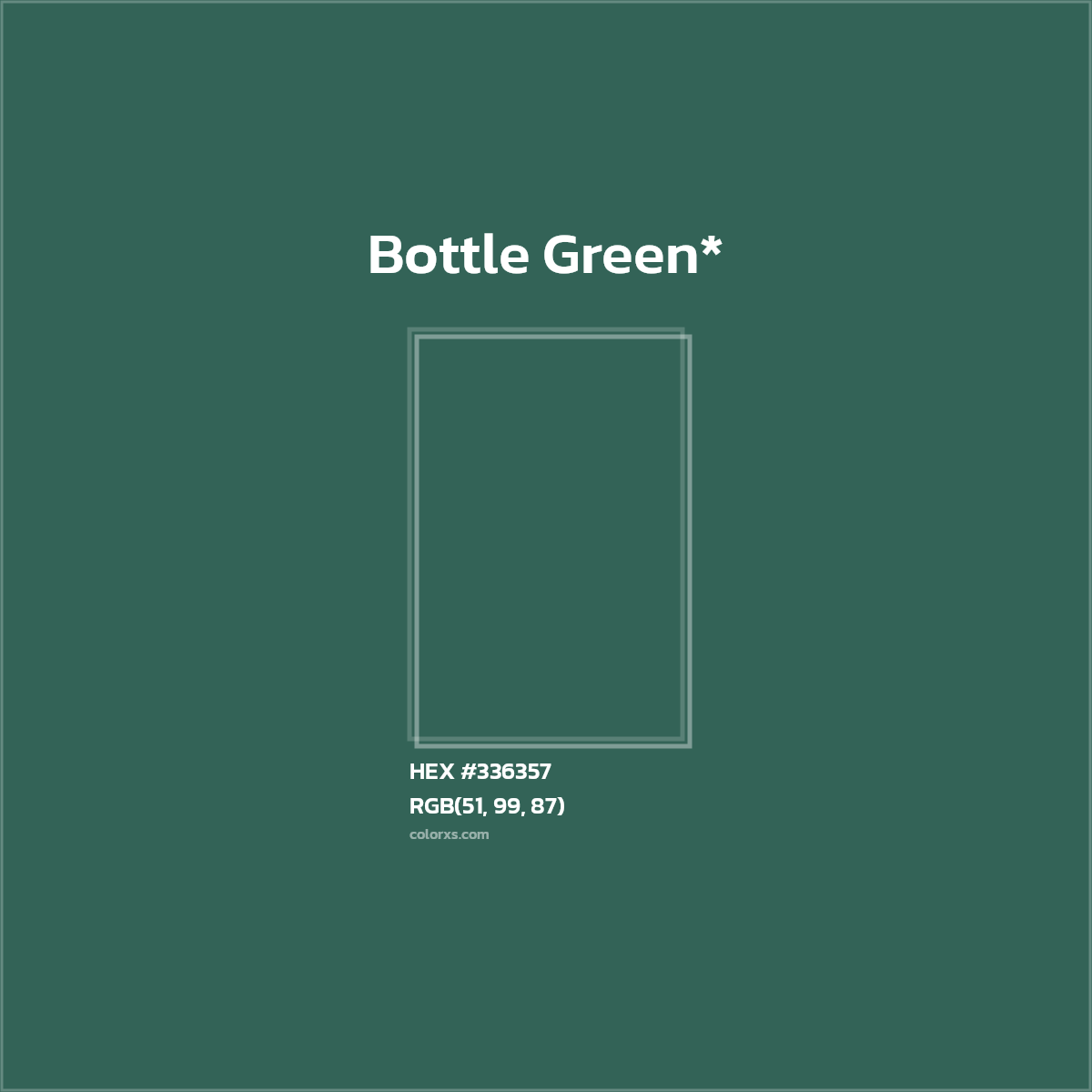 HEX #336357 Color Name, Color Code, Palettes, Similar Paints, Images