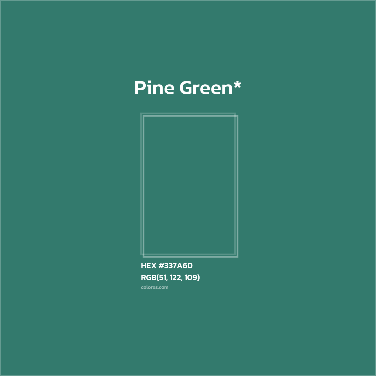 HEX #337A6D Color Name, Color Code, Palettes, Similar Paints, Images
