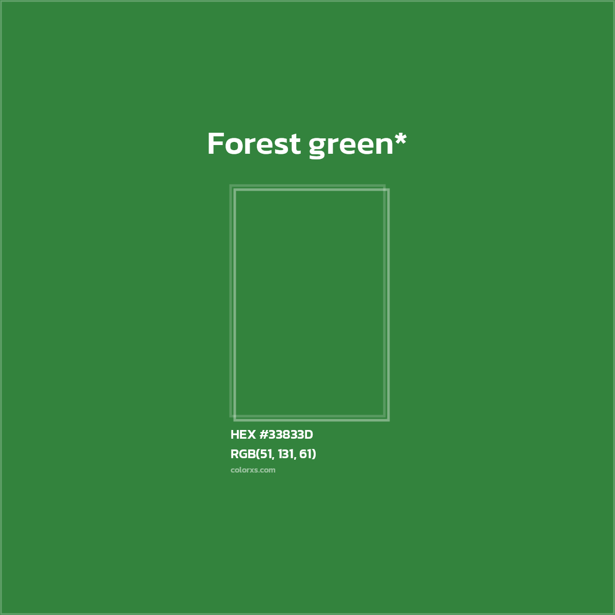 HEX #33833D Color Name, Color Code, Palettes, Similar Paints, Images