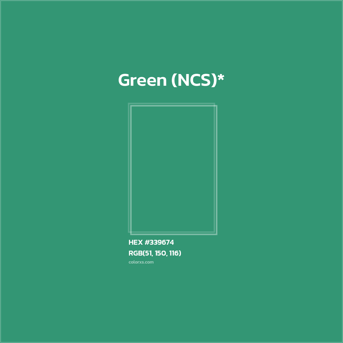 HEX #339674 Color Name, Color Code, Palettes, Similar Paints, Images