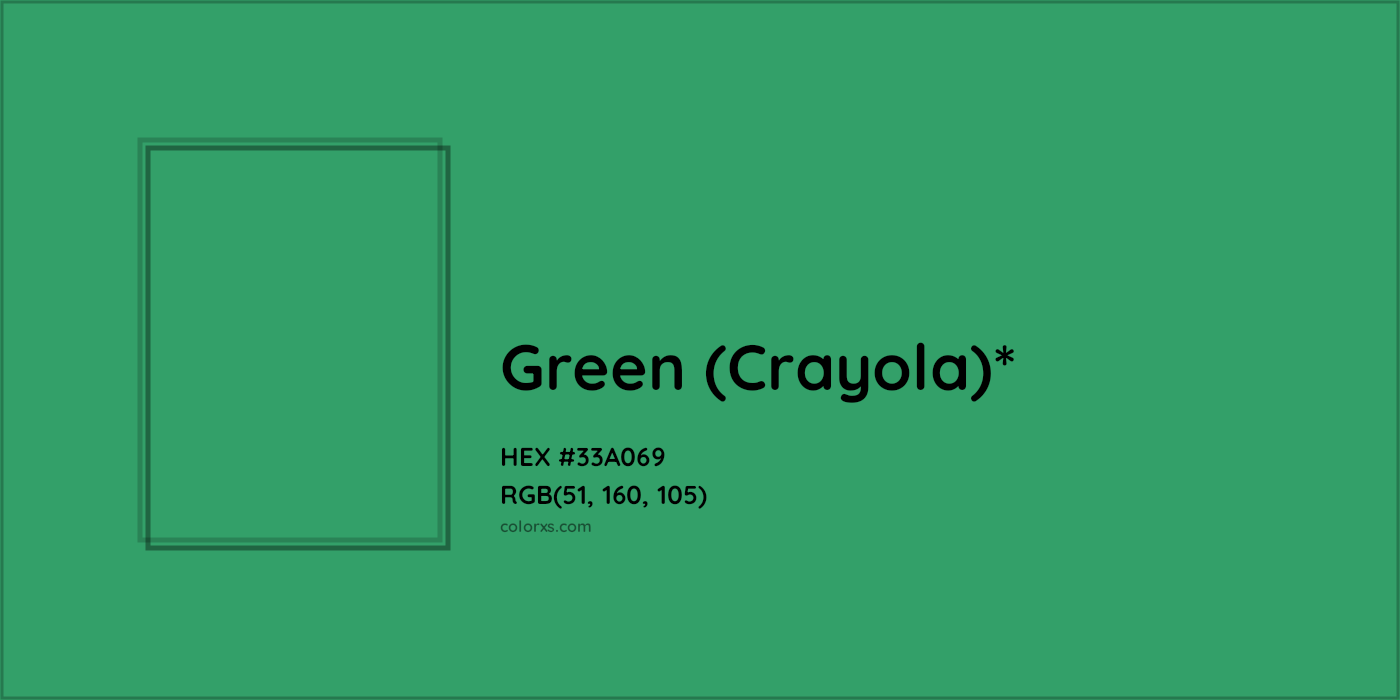 HEX #33A069 Color Name, Color Code, Palettes, Similar Paints, Images