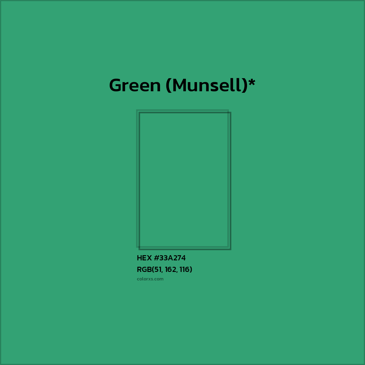 HEX #33A274 Color Name, Color Code, Palettes, Similar Paints, Images