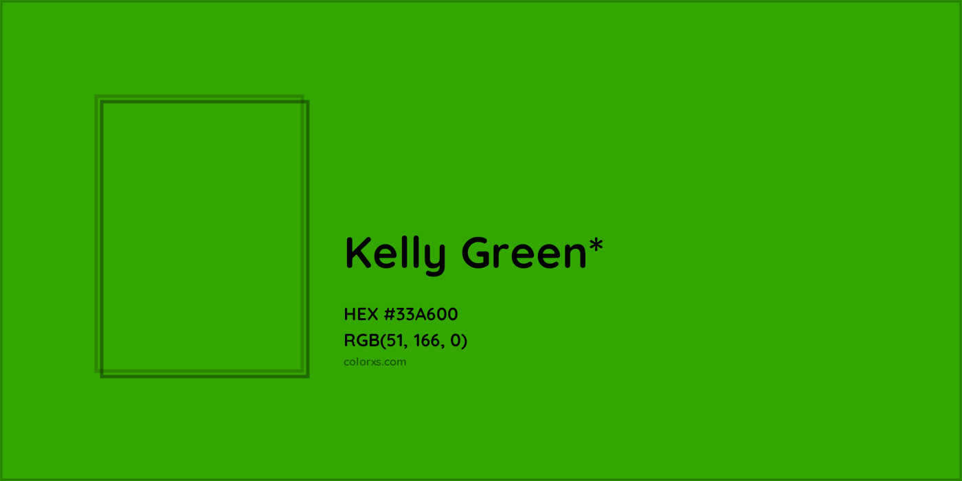 HEX #33A600 Color Name, Color Code, Palettes, Similar Paints, Images