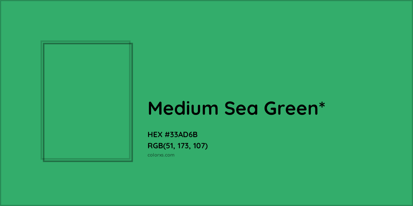 HEX #33AD6B Color Name, Color Code, Palettes, Similar Paints, Images