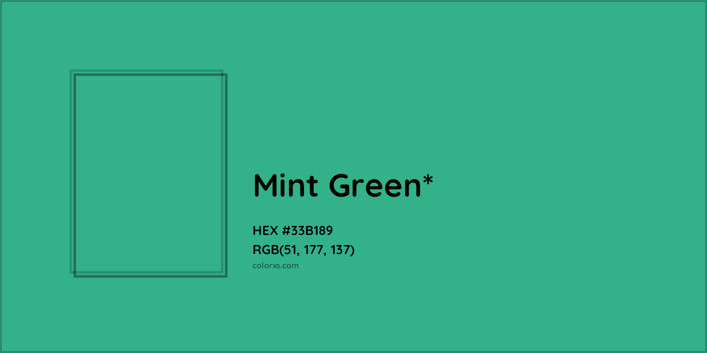 HEX #33B189 Color Name, Color Code, Palettes, Similar Paints, Images
