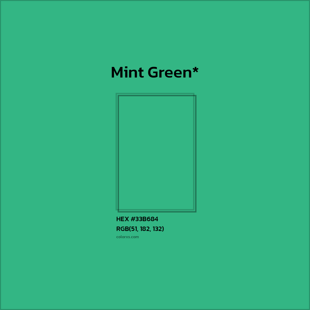 HEX #33B684 Color Name, Color Code, Palettes, Similar Paints, Images