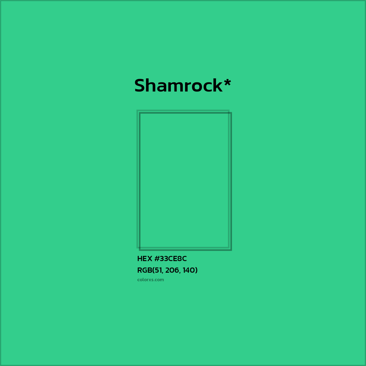 HEX #33CE8C Color Name, Color Code, Palettes, Similar Paints, Images