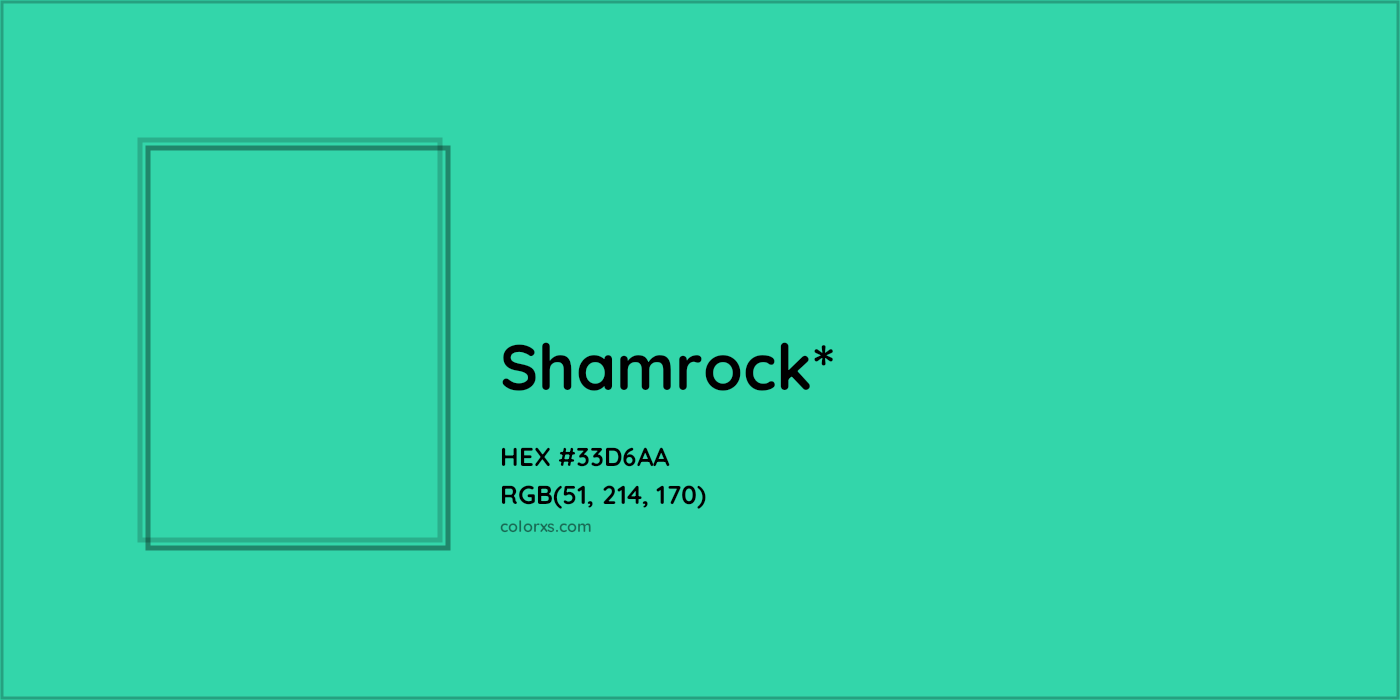 HEX #33D6AA Color Name, Color Code, Palettes, Similar Paints, Images