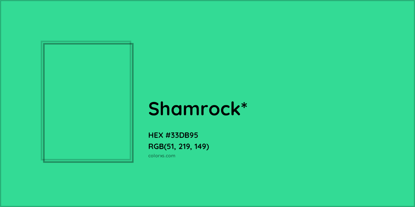 HEX #33DB95 Color Name, Color Code, Palettes, Similar Paints, Images