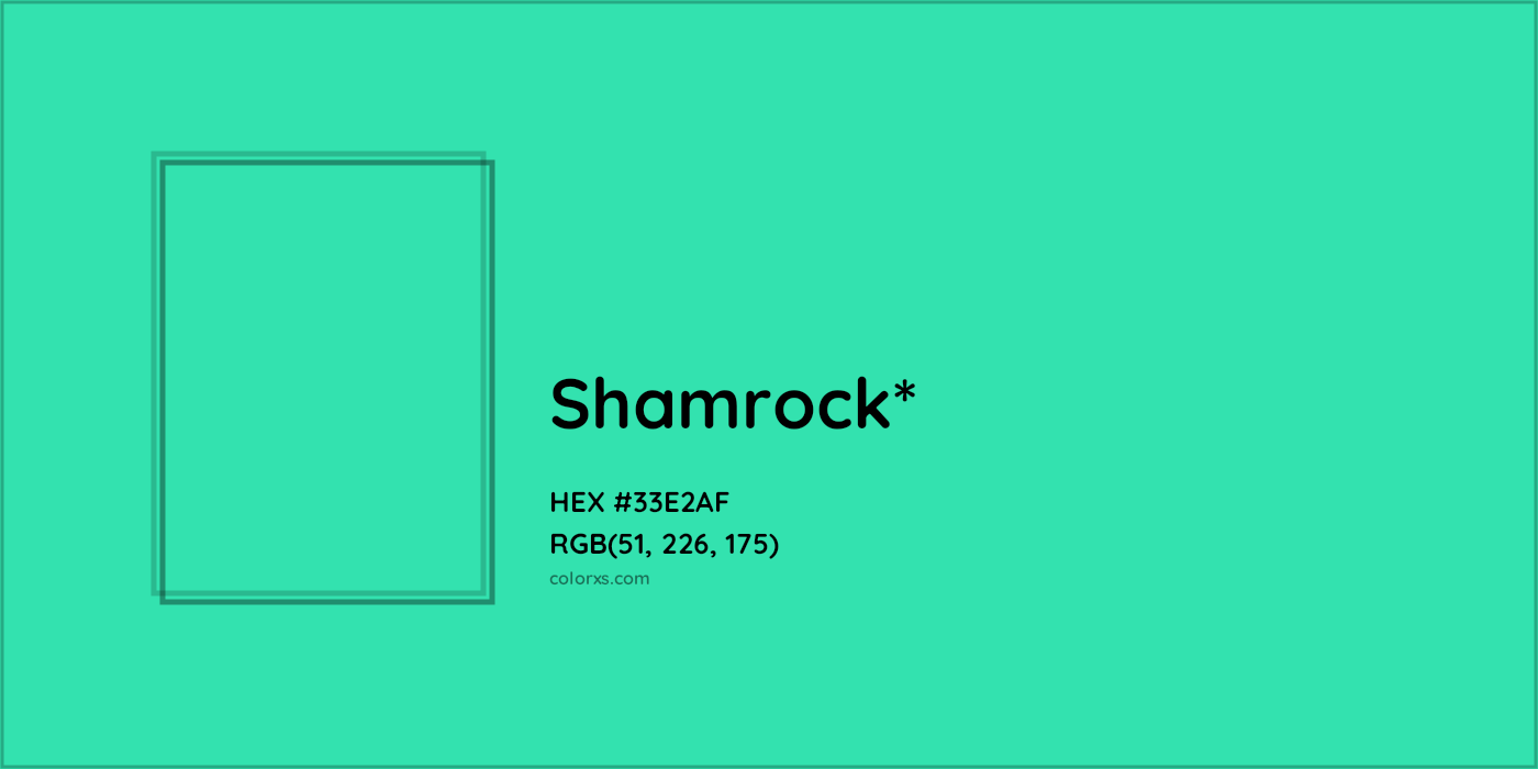 HEX #33E2AF Color Name, Color Code, Palettes, Similar Paints, Images