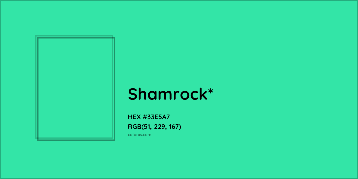 HEX #33E5A7 Color Name, Color Code, Palettes, Similar Paints, Images