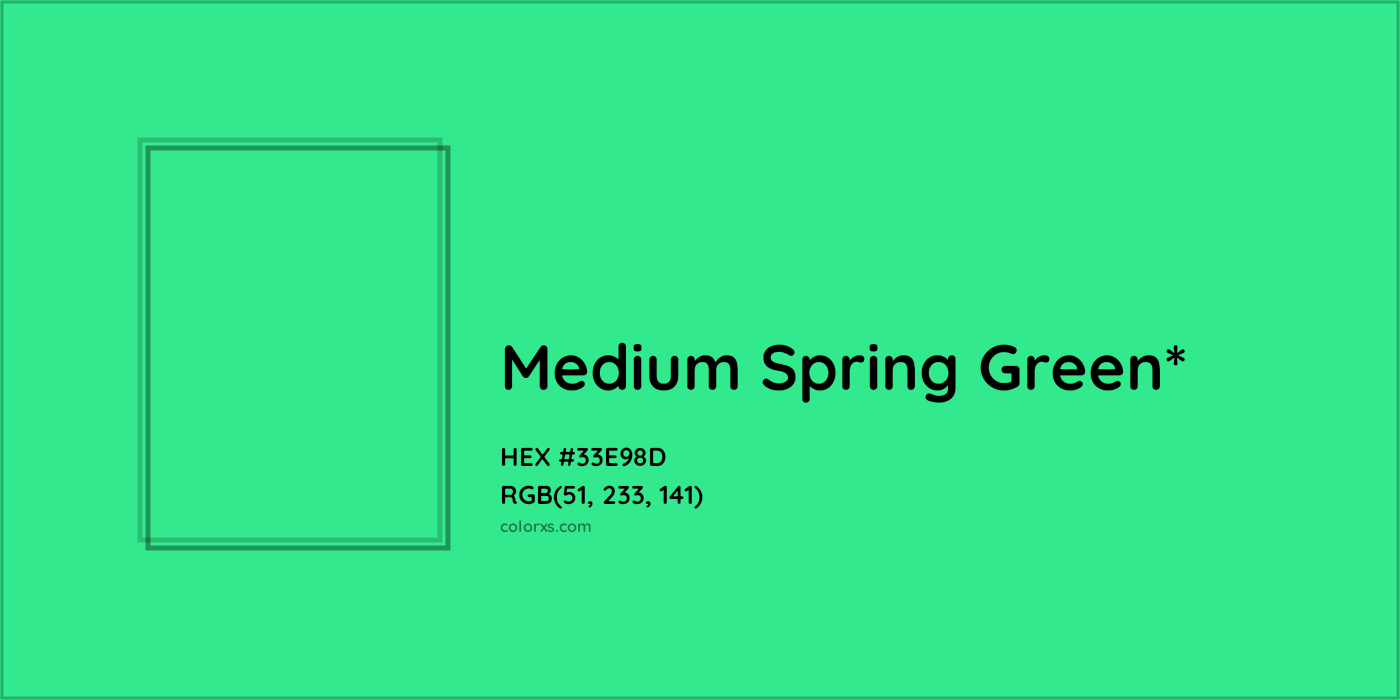HEX #33E98D Color Name, Color Code, Palettes, Similar Paints, Images
