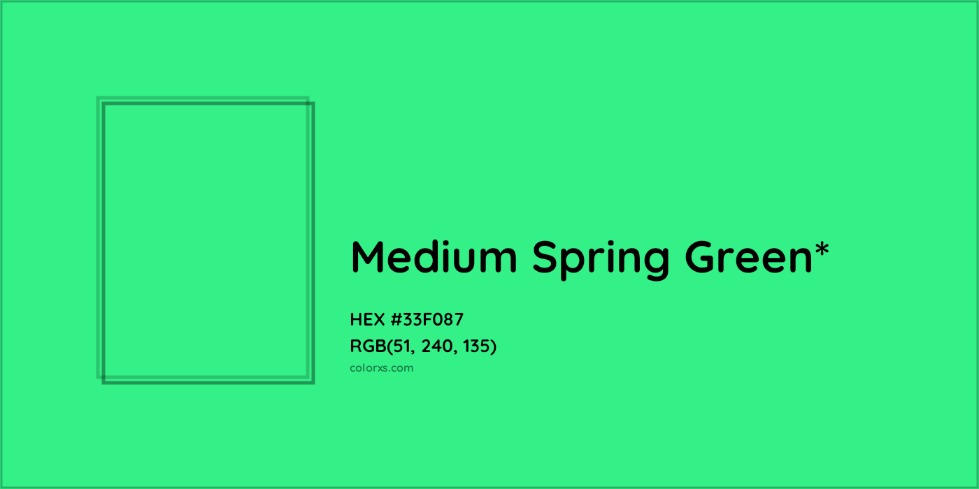 HEX #33F087 Color Name, Color Code, Palettes, Similar Paints, Images