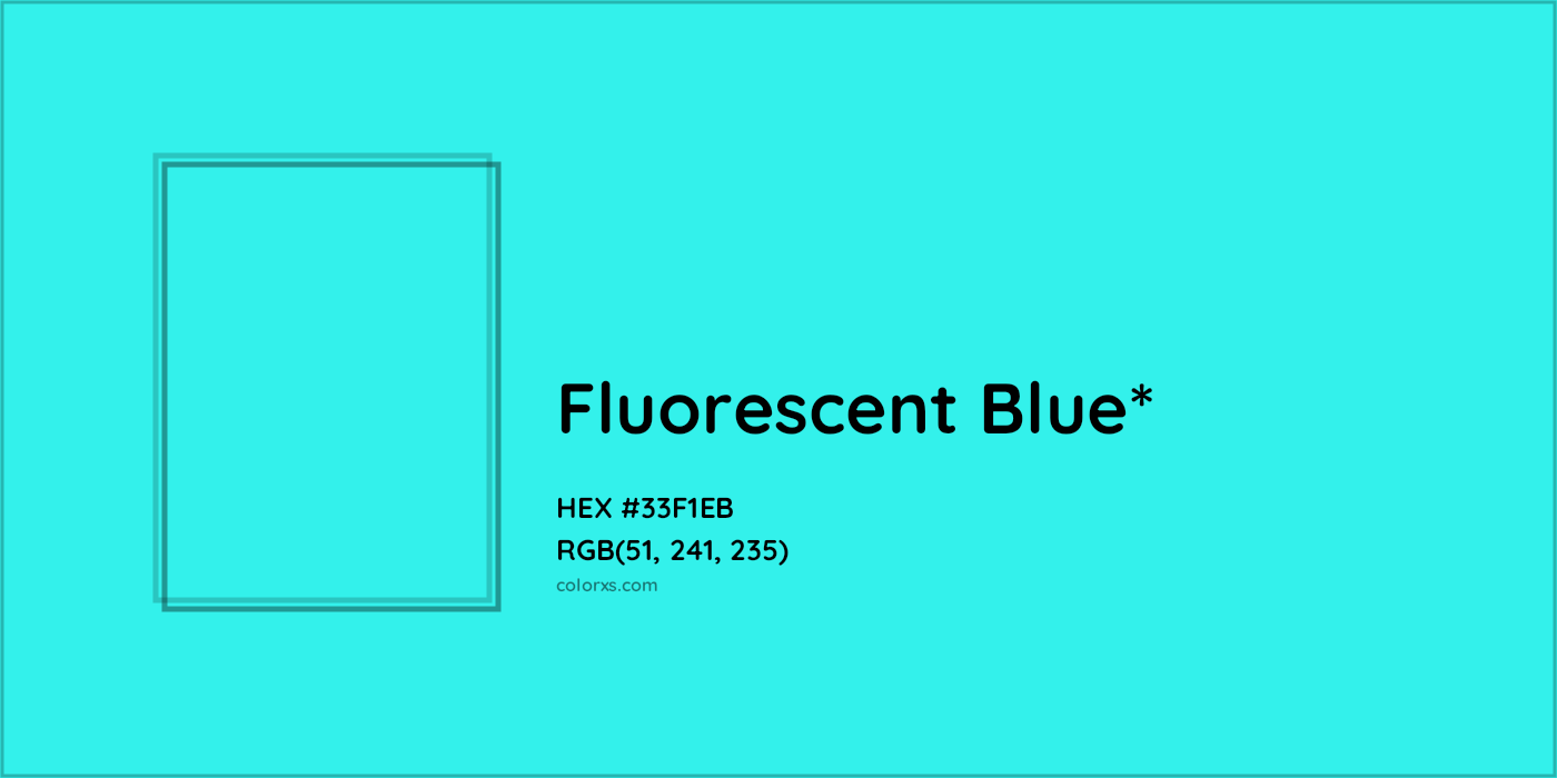 HEX #33F1EB Color Name, Color Code, Palettes, Similar Paints, Images