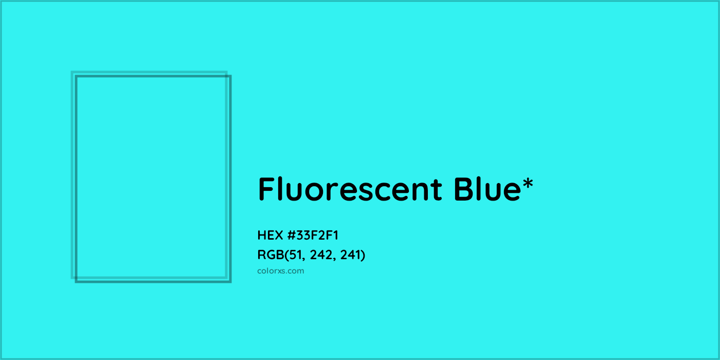 HEX #33F2F1 Color Name, Color Code, Palettes, Similar Paints, Images