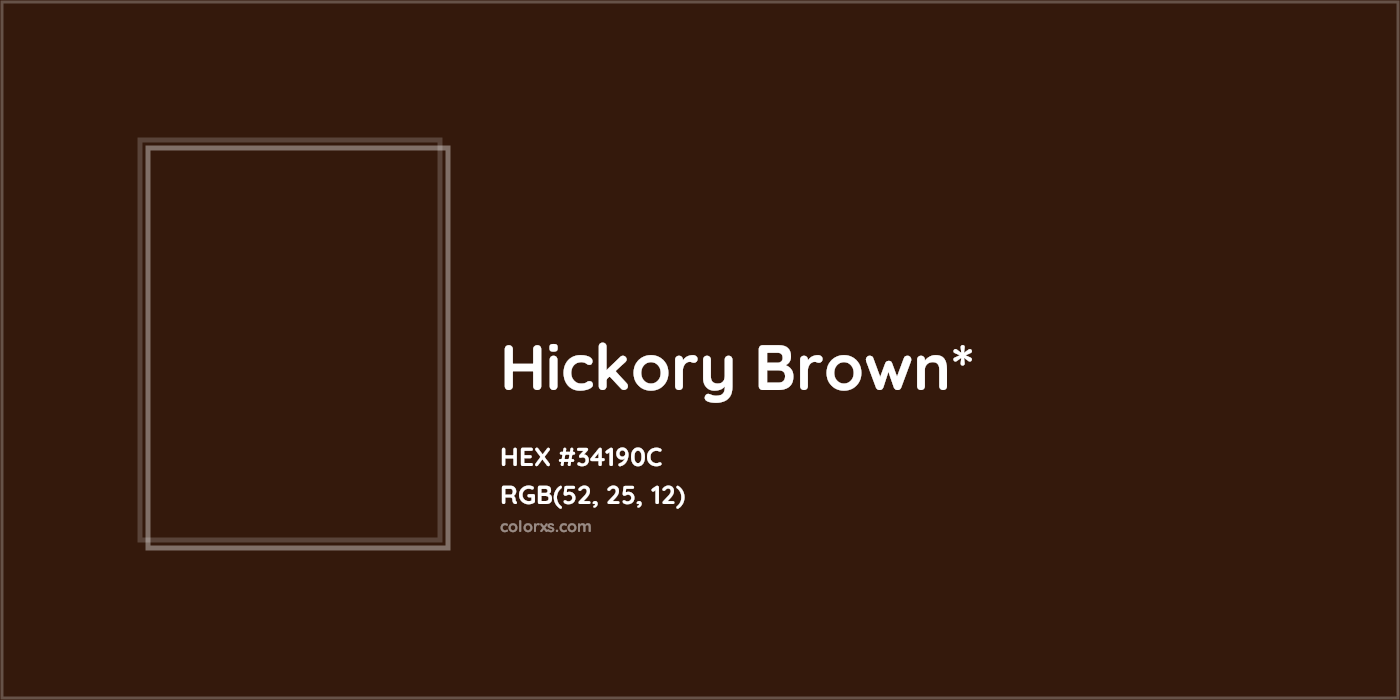 HEX #34190C Color Name, Color Code, Palettes, Similar Paints, Images
