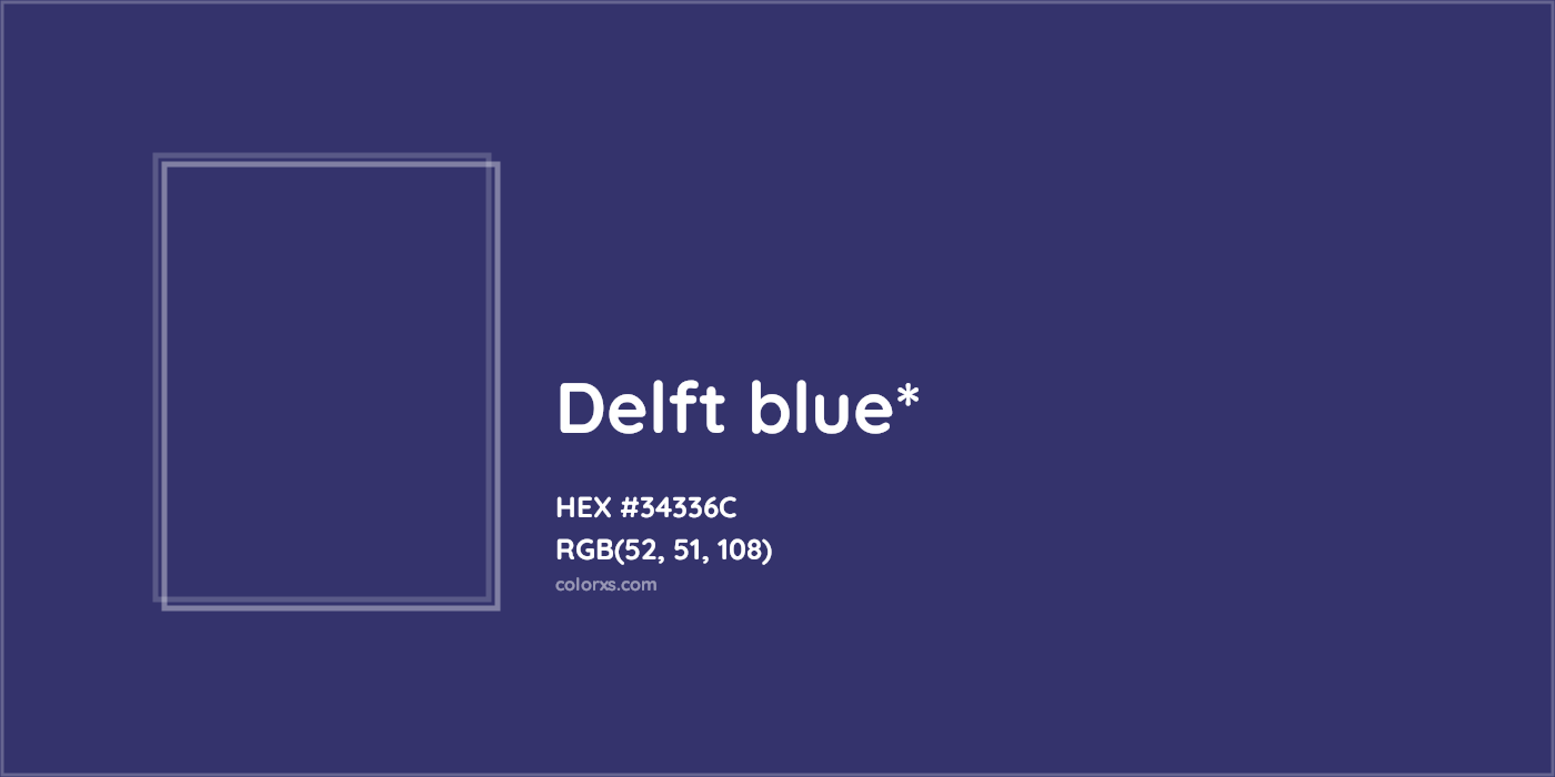HEX #34336C Color Name, Color Code, Palettes, Similar Paints, Images