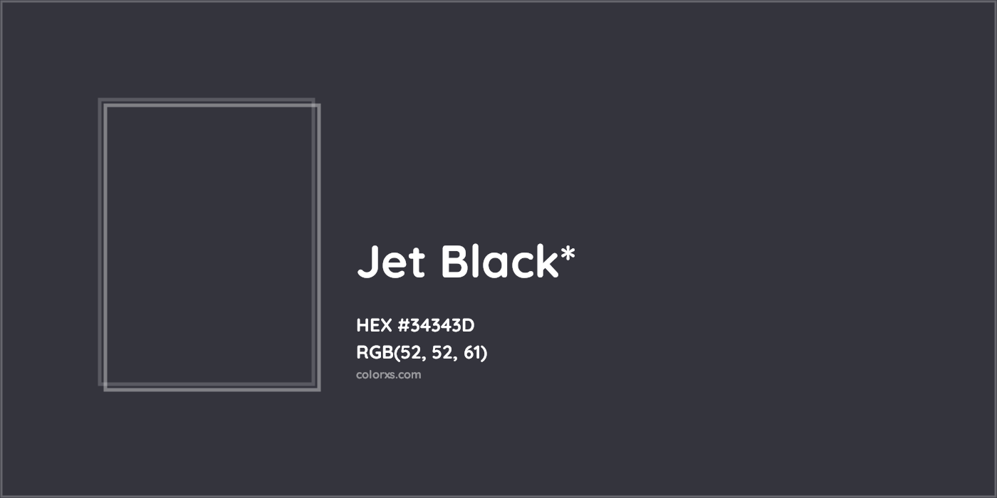 HEX #34343D Color Name, Color Code, Palettes, Similar Paints, Images